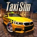 Le logo Taxi Sim 2020 Icône de signe.