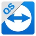 Le logo Teamviewer Quicksupport Icône de signe.