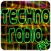 Logotipo Techno Music Radio Full Icono de signo