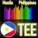 商标 Tee Radio Philippines 签名图标。