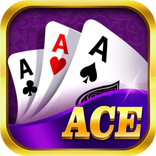 ロゴ Teenpatti Ace Pro Poker Rummy 記号アイコン。