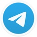 商标 Telegram Beta 签名图标。