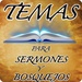 商标 Temas Para Predicar Sermones 签名图标。