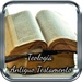 ロゴ Teologia Del Antiguo Testamento 記号アイコン。