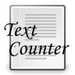 ロゴ Text Counter 記号アイコン。