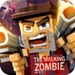Le logo The Walking Zombie Dead City Icône de signe.
