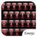 ロゴ Theme Dusk Red For Emoji Keyboard 記号アイコン。