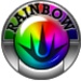 Le logo Theme Rainbow Go Launcher Ex Icône de signe.