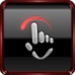 presto Theme X Touchpal Frame Red Icona del segno.