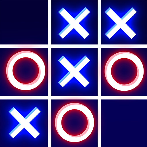 Le logo Tic Tac Toe Xoxo Icône de signe.