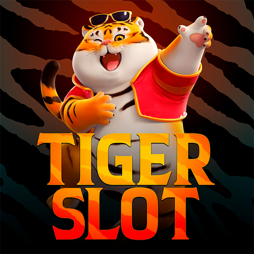 ロゴ Tiger Slot 記号アイコン。