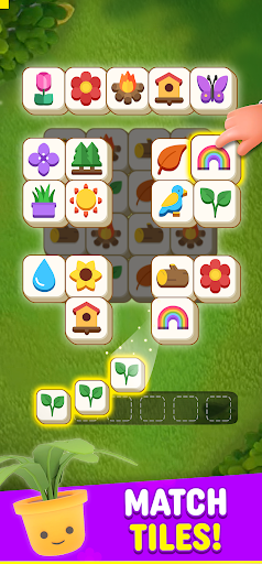 画像 0Tile Garden Match 3 Puzzle 記号アイコン。