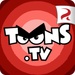 ロゴ Toons Tv 記号アイコン。