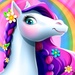 Logo Tooth Fairy Horse Caring Icon