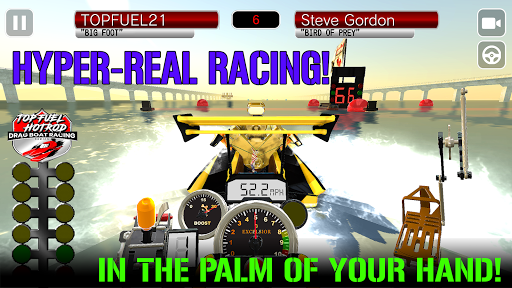 Image 0Top Fuel Boat Racing Game Icône de signe.