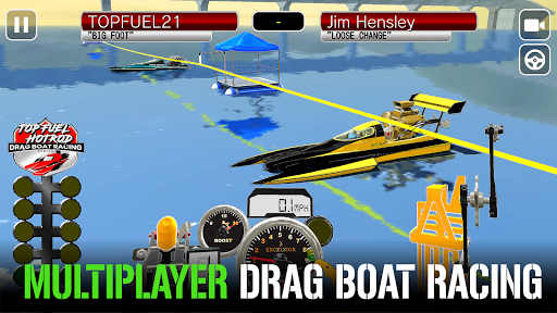 Image 1Top Fuel Boat Racing Game Icône de signe.