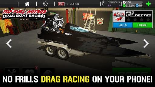 图片 4Top Fuel Boat Racing Game 签名图标。