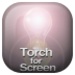 ロゴ Torch For Screen 記号アイコン。