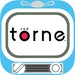 ロゴ Torne Mobile 記号アイコン。