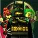 ロゴ Toubbi Lego Screme Jokes Batman 記号アイコン。