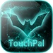 Logo Touchpal Skinpack Dark Neon Green Icon