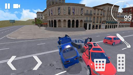 画像 2Traffic Crashes Car Crash 記号アイコン。