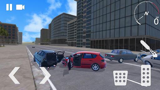 画像 3Traffic Crashes Car Crash 記号アイコン。