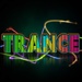 商标 Trance Music Radio Forever 签名图标。