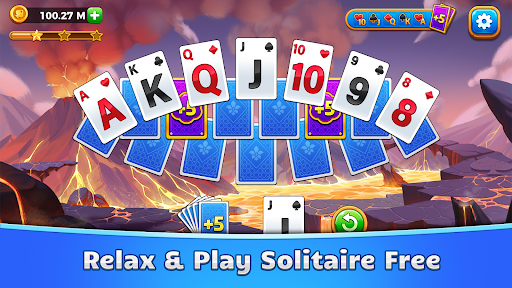 Image 1Tripeaks Solitaire Card Games Icône de signe.