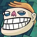 Le logo Troll Face Quest Video Memes Icône de signe.