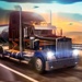 Le logo Truck Simulator Usa Icône de signe.