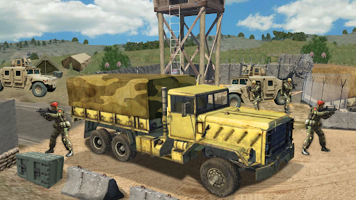 Image 1Truck Wala Game Army Games Icône de signe.