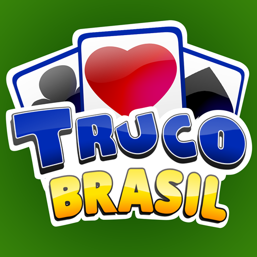 商标 Truco Brasil Truco Online 签名图标。