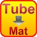 ロゴ Tubemat Mp3 記号アイコン。