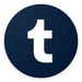 Le logo Tumblr Icône de signe.
