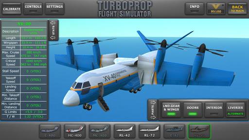 Image 5Turboprop Flight Simulator 3d Icône de signe.
