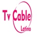 ロゴ Tv Cable Latino 記号アイコン。
