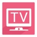 Le logo Tv En Direct Icône de signe.