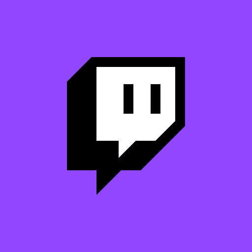 Le logo Twitch Icône de signe.