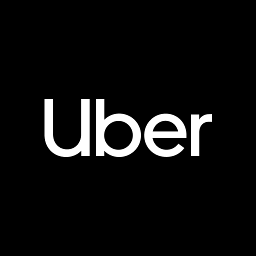 Le logo Uber Icône de signe.