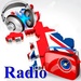 ロゴ Uk Radio Stations Fm App Free Online 記号アイコン。