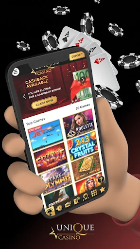 Image 3Unique Casino Games Icône de signe.