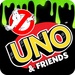 Le logo Uno And Friends Icône de signe.