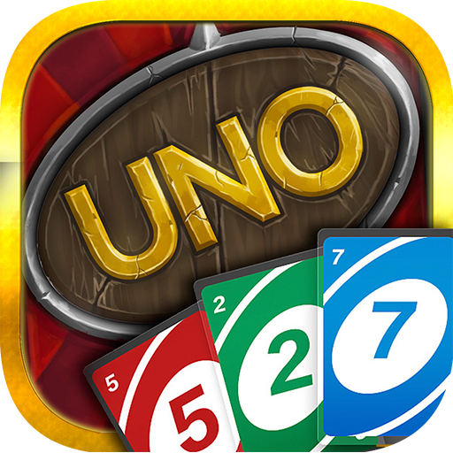 ロゴ Uno Cards Play Uno With Friends 記号アイコン。