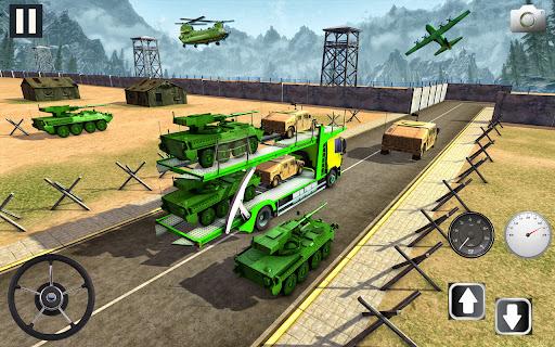 Image 3Us Army Truck Transport Car Transporter Truck Game Icon