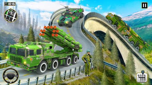 Image 4Us Army Truck Transport Car Transporter Truck Game Icon