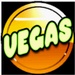 Le logo Vegas Fantasy Jackpot Icône de signe.