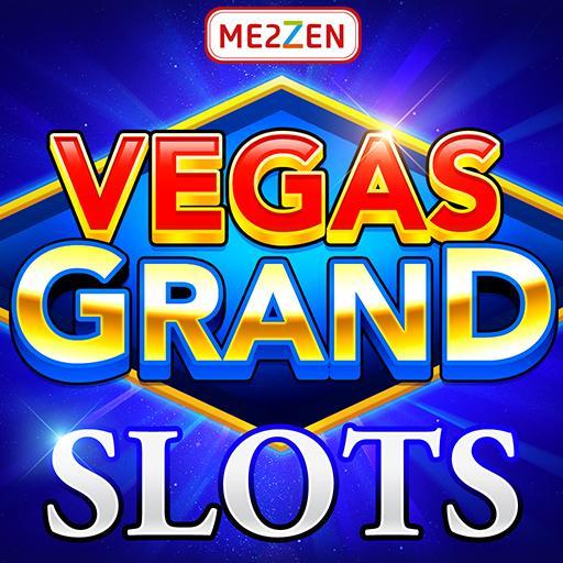 Logotipo Vegas Grand Slots Casino Games Icono de signo