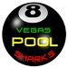商标 Vegas Pool Sharks Lite 签名图标。
