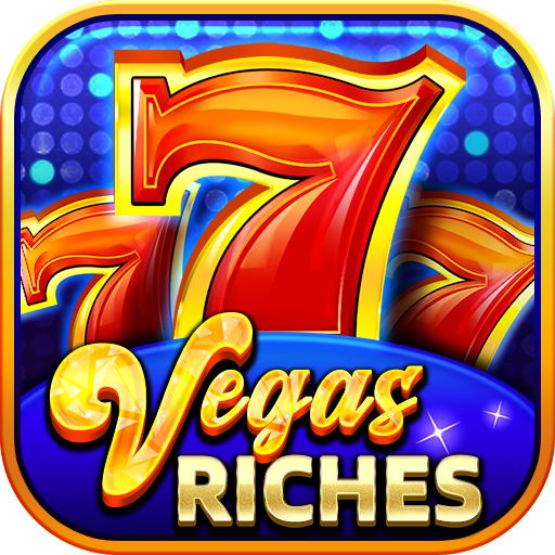 Logotipo Vegas Slots Casino Games 2022 Icono de signo